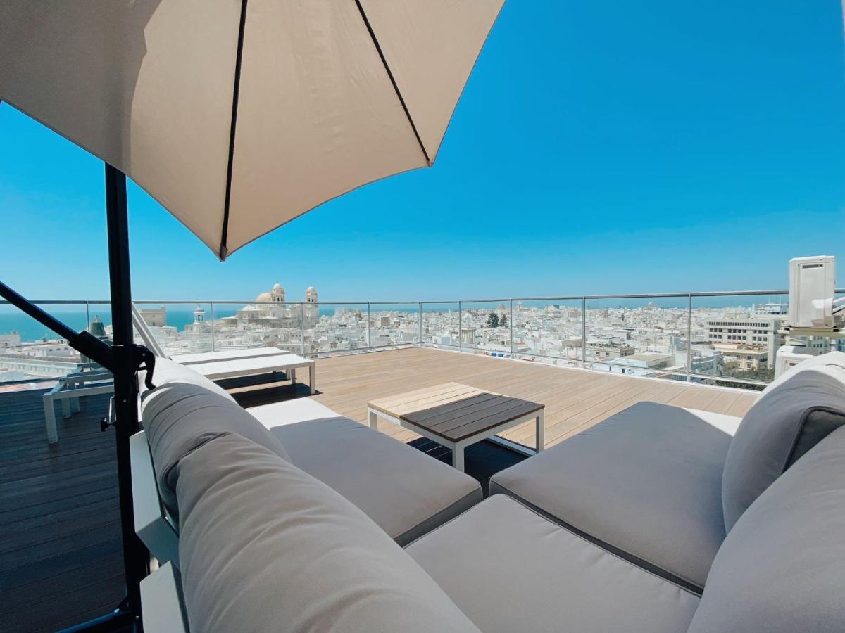 Skyline - Penthouse With 50M2 Private Terrace And Stunning Views Apartment Cádiz Exterior foto