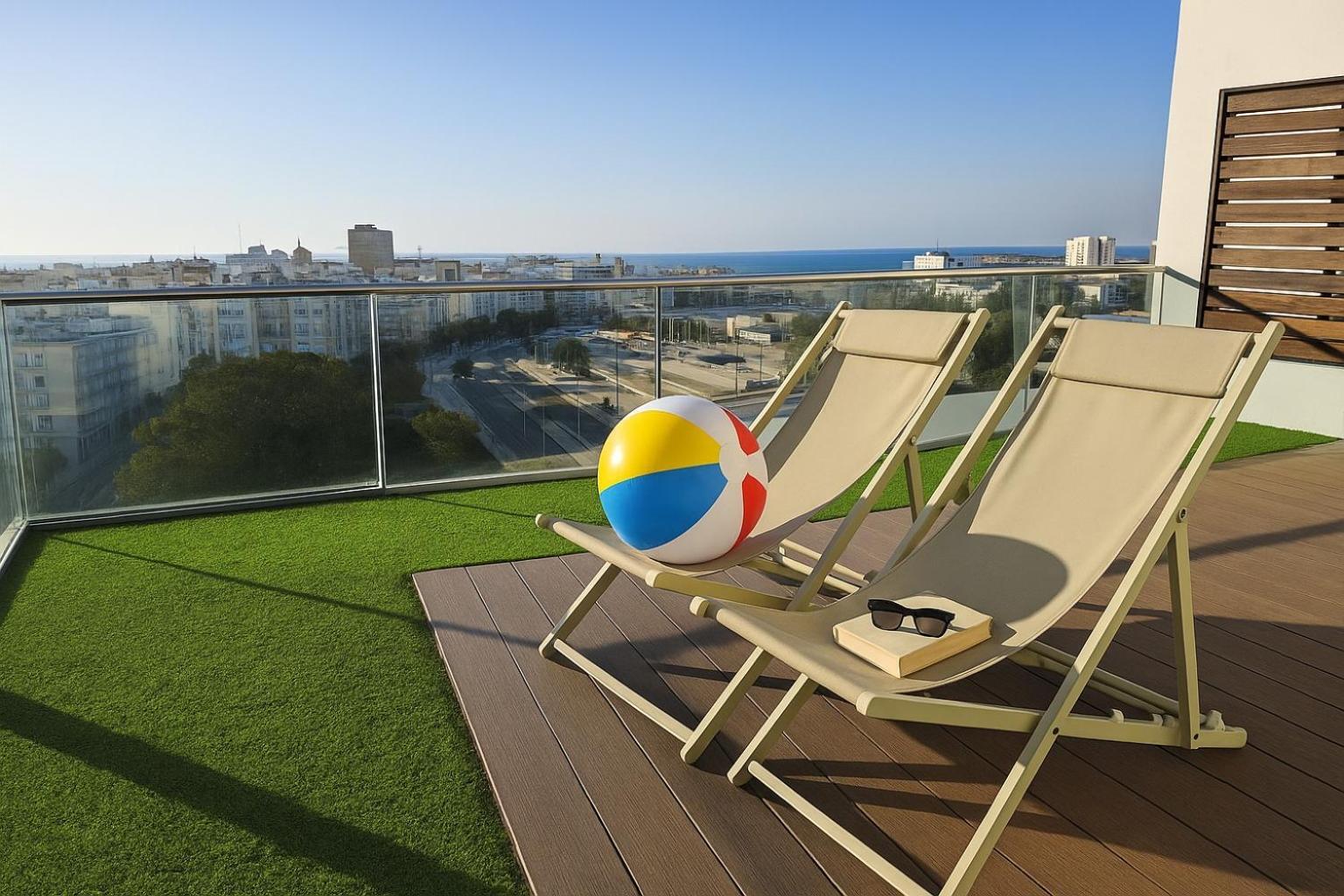 Skyline - Penthouse With 50M2 Private Terrace And Stunning Views Apartment Cádiz Exterior foto